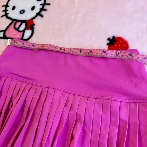 PINK Victoria’s Secret Hot Pink Zip-Up Relay Jacket and Skirt Set Size Medium - Picture 14 of 16